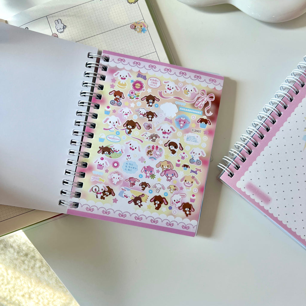 Cute Sticker Book for Journaling and Scrapbooking, 32 Pages